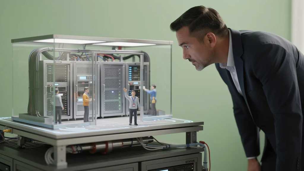 photo of IT executive observing his tech stack