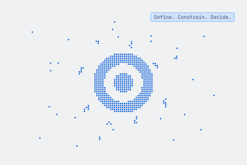 Define Constrain Decide Target  Image